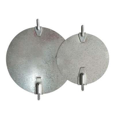 HVAC Air Damper Accessories Galvanised Steel Damper Blade